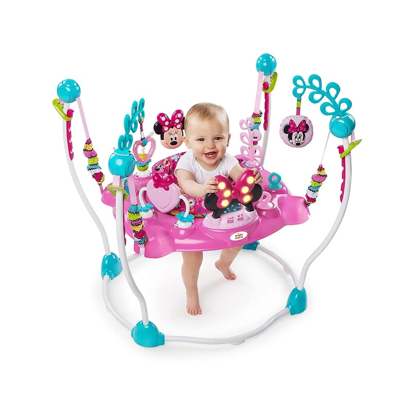 Minnie Mouse PeekABoo Activity Jumper – Pink