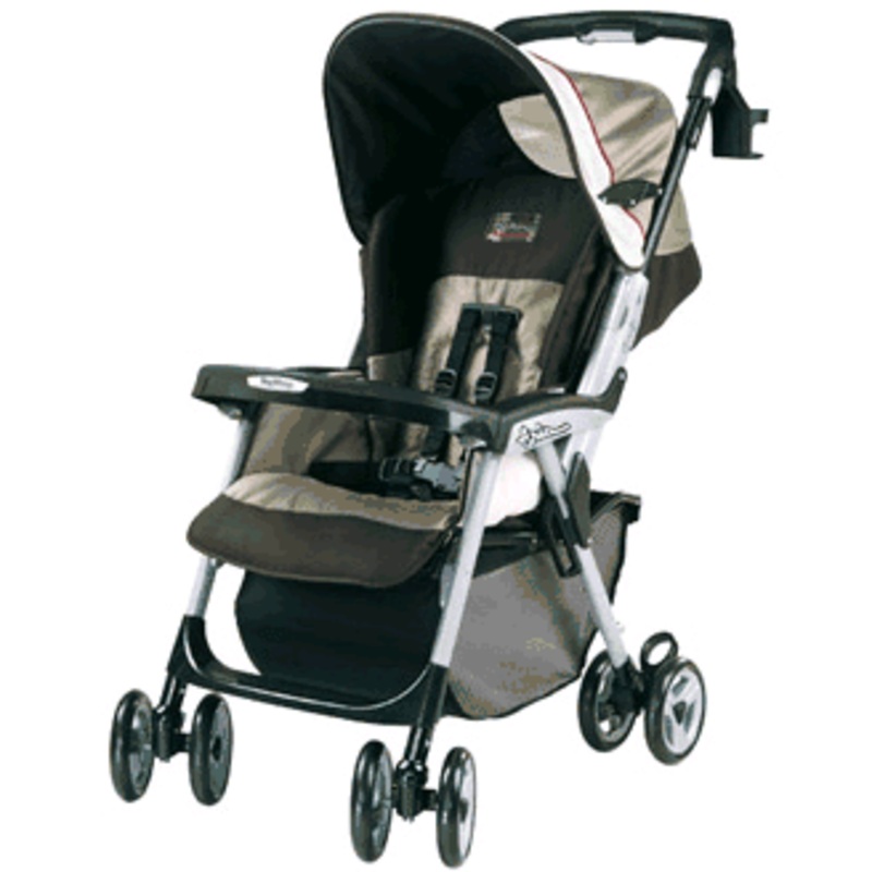 Peg Perego Aria OH Single Stroller 2007 Toffee Fabric