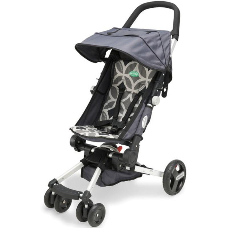 QuickSmart Easy Fold Compact Stroller in Geometric Grey