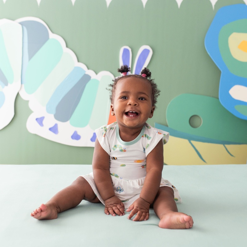 Twirl Bodysuit Dress in The Very Hungry Caterpillar and Friends