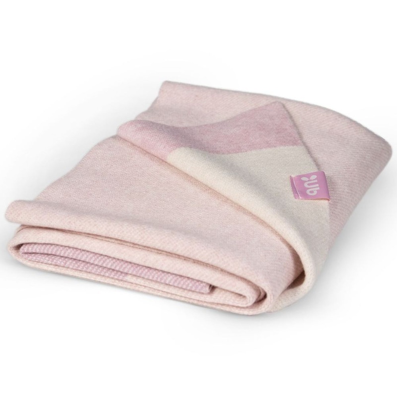 UPPAbaby Open Box 2019 Knit Blanket – Pink Multi/Color Block