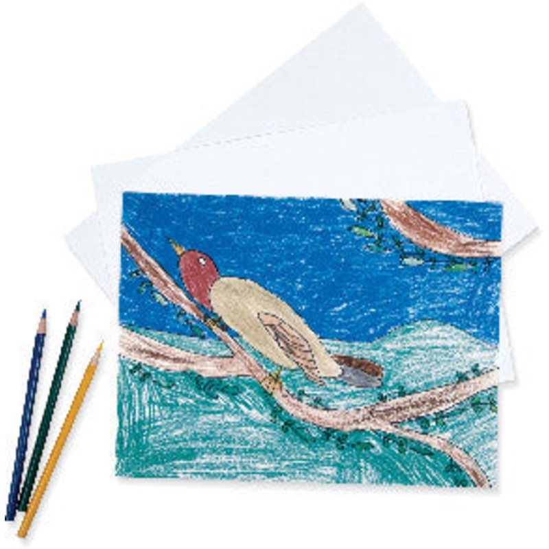 Bright White Sulphite Drawing Paper, Heavy Weight, 18″ x 24″, 60#