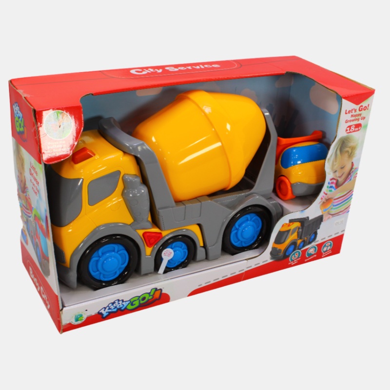 DHTS10362JCity Service 31Cm Slip Car With Light And Sound