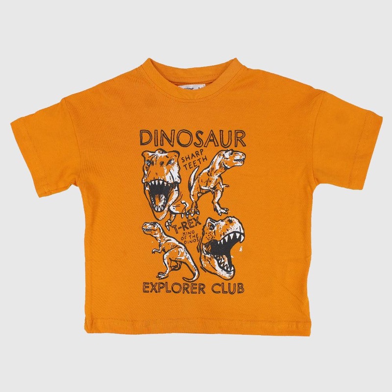 “Dinosaur Explorer Club” Short-Sleeved T-Shirt