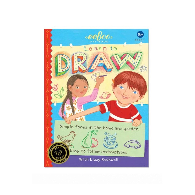 eeBoo Learn To Draw Simple Forms In The Home And Garden
