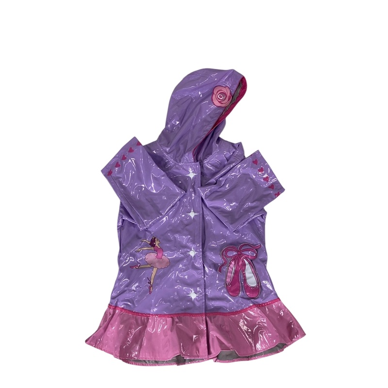 Kidorable Ballerina Raincoat, 7 yr