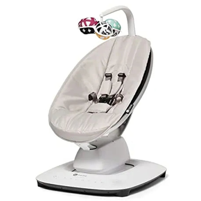 mamaRoo Multi-Motion Baby Swing Smart Connectivity – Gray (See description)