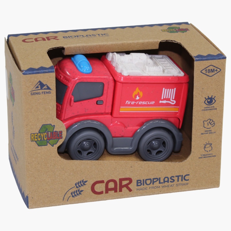 Recyclable Car Bioplastic – (Fire Truck)