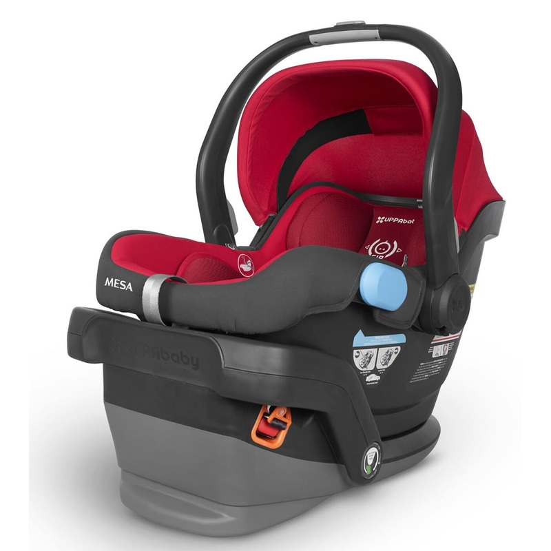 UPPAbaby 2018 / 2019 MESA Infant Car Seat – Denny (Red)