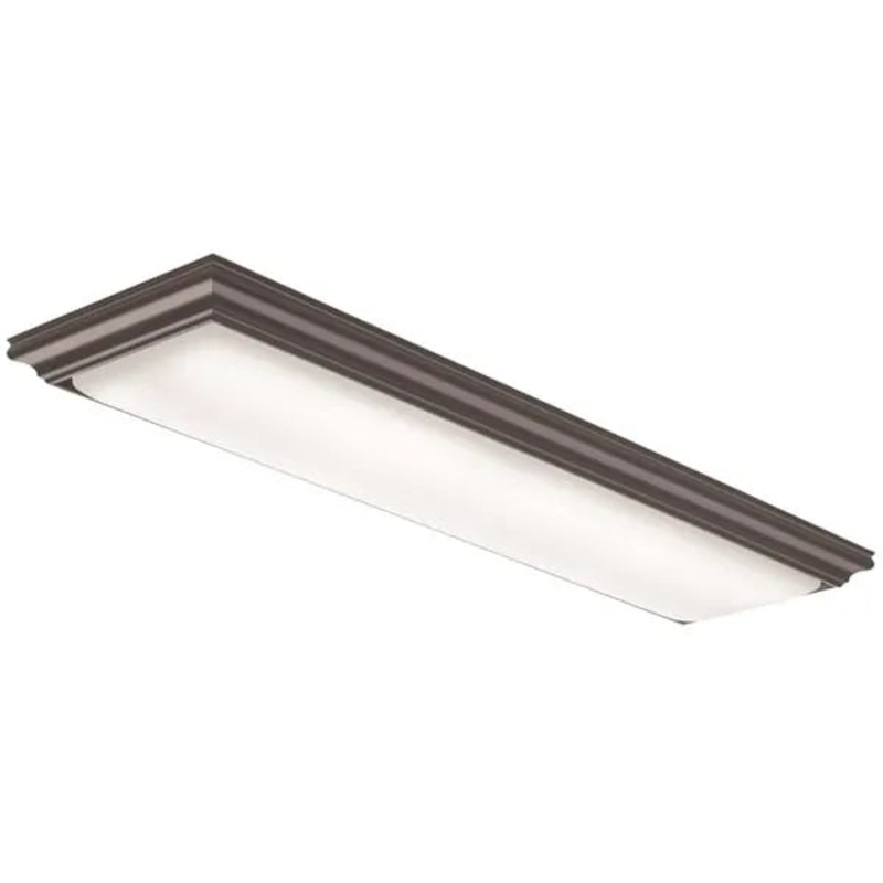 Vanderlyn 4 Ft. Brown LED Flush Mount