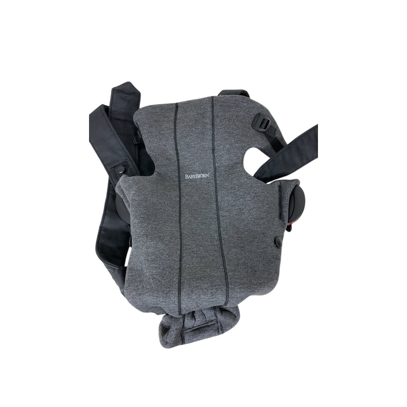 BabyBjorn Baby Carrier Mini, Charcoal Gray 3D Jersey