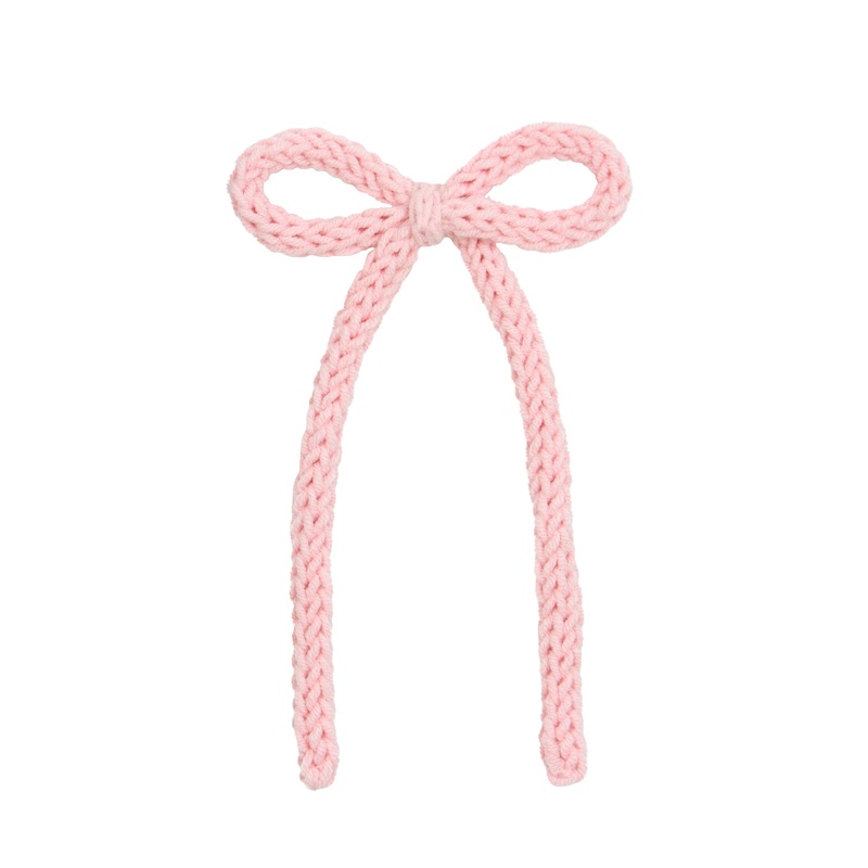 Crochet Bow – Petal Sash Clip