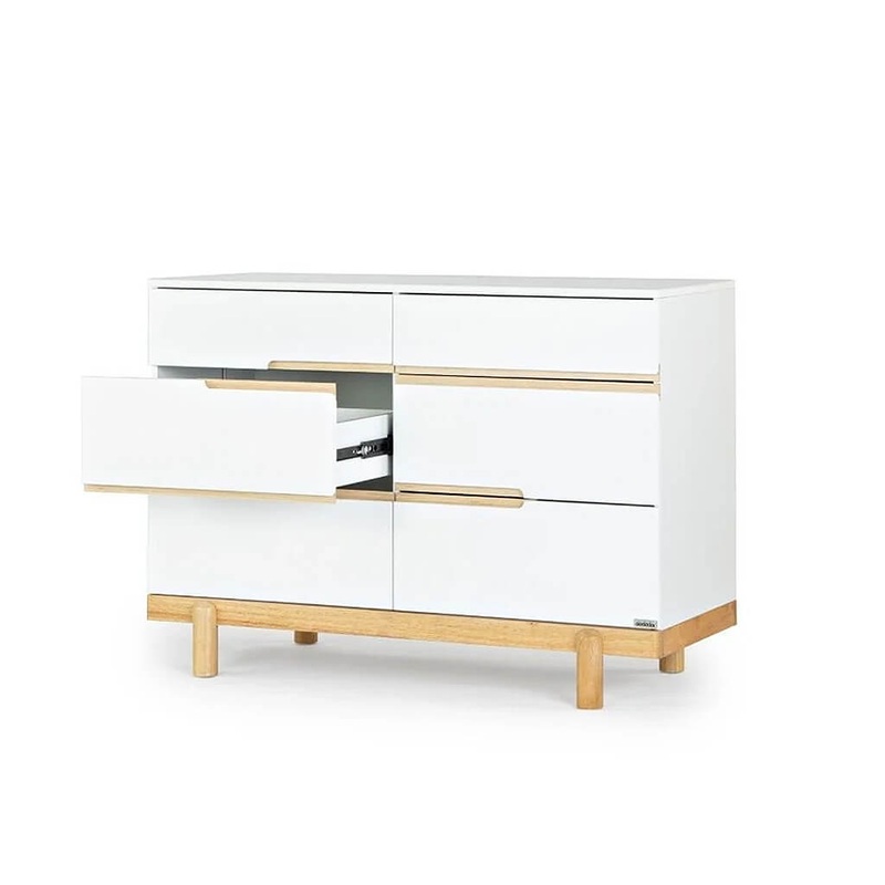 Dadada Bliss 6-Drawer Nursery Dresser