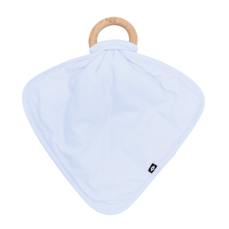 Lovey in Mist with Removable Wooden Teething Ring