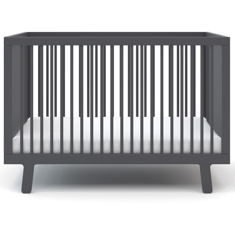 Oeuf Sparrow Collection Crib in Slate