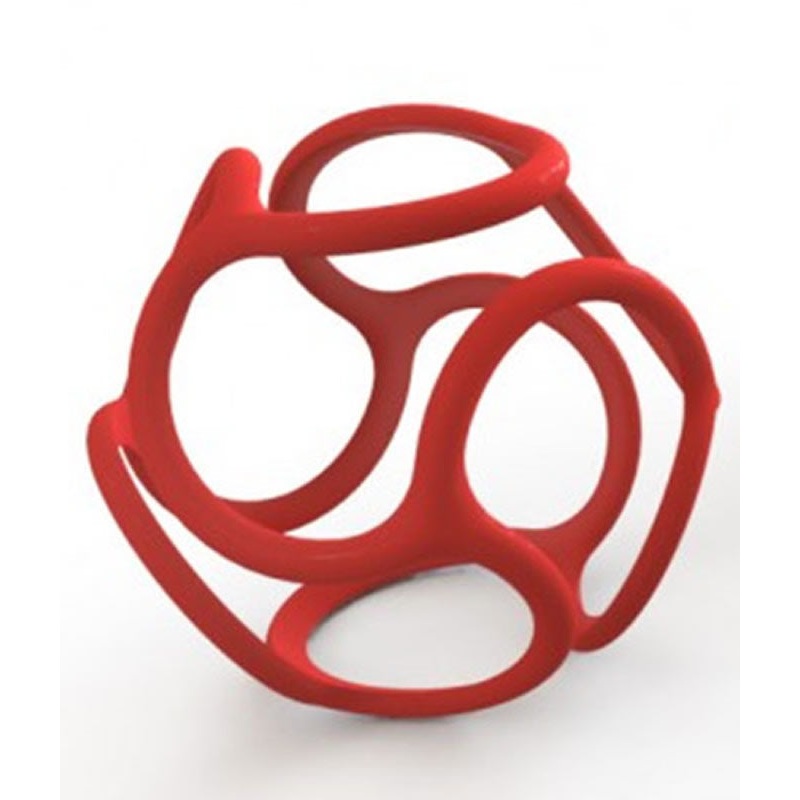 Ogosport Bolli Flexible Teether Ball – Red