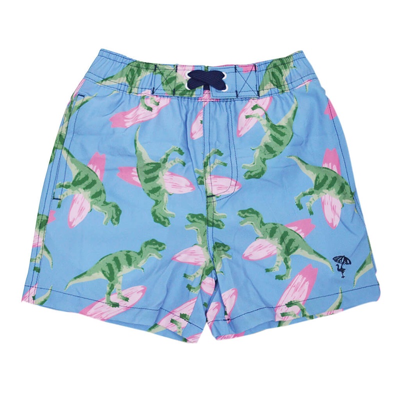 SHC Swim Trunks Surfing Dinos