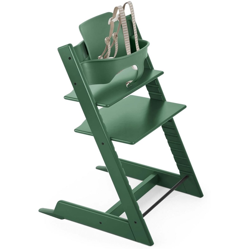 Stokke Tripp Trapp High Chair & Baby Set 2018 Forest Green