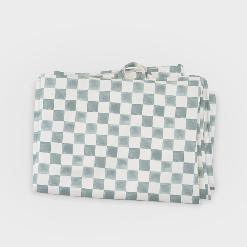 Toki Kids Vegan Leather Cover, Checker Matcha, Epic