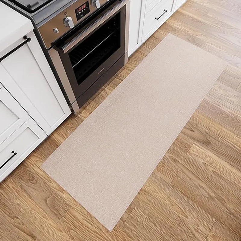 1’10” x 6′ Ultra-Thin Hallway Runner Rug – Beige