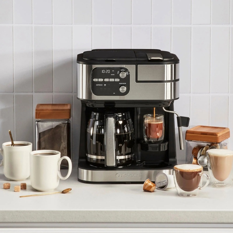 12 Cup, 4-in-1 Combination Espresso and Coffeemaker