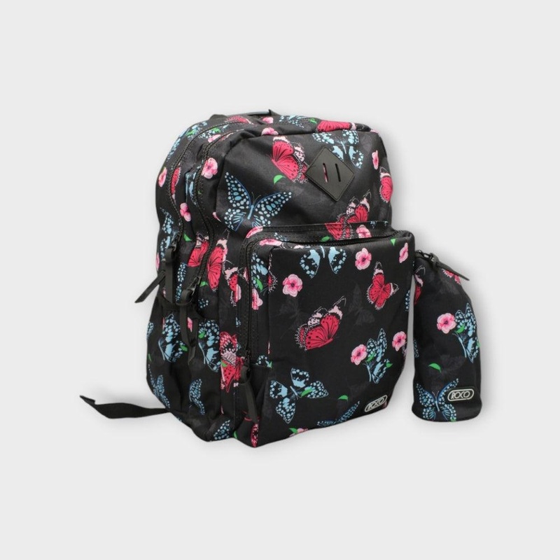 Butterflies 19 Inches Backpack + Pencil Case