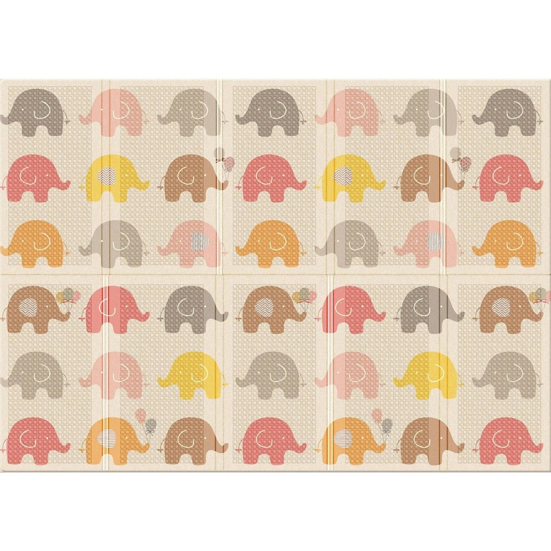 Folding Play Mat 78.7 X 55.1 X 0.4 Inch – Little Elephant