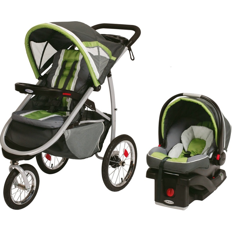 Graco FastAction Fold Jogger Click Connect Travel System – Piazza