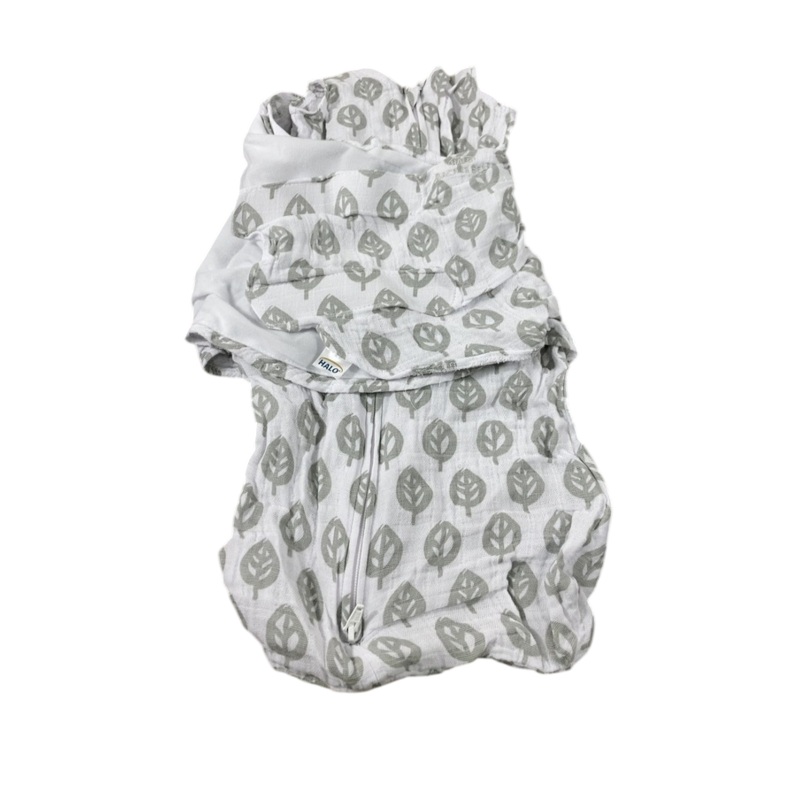 Halo SleepSack Swaddle, Small, Gray Tree Leaf