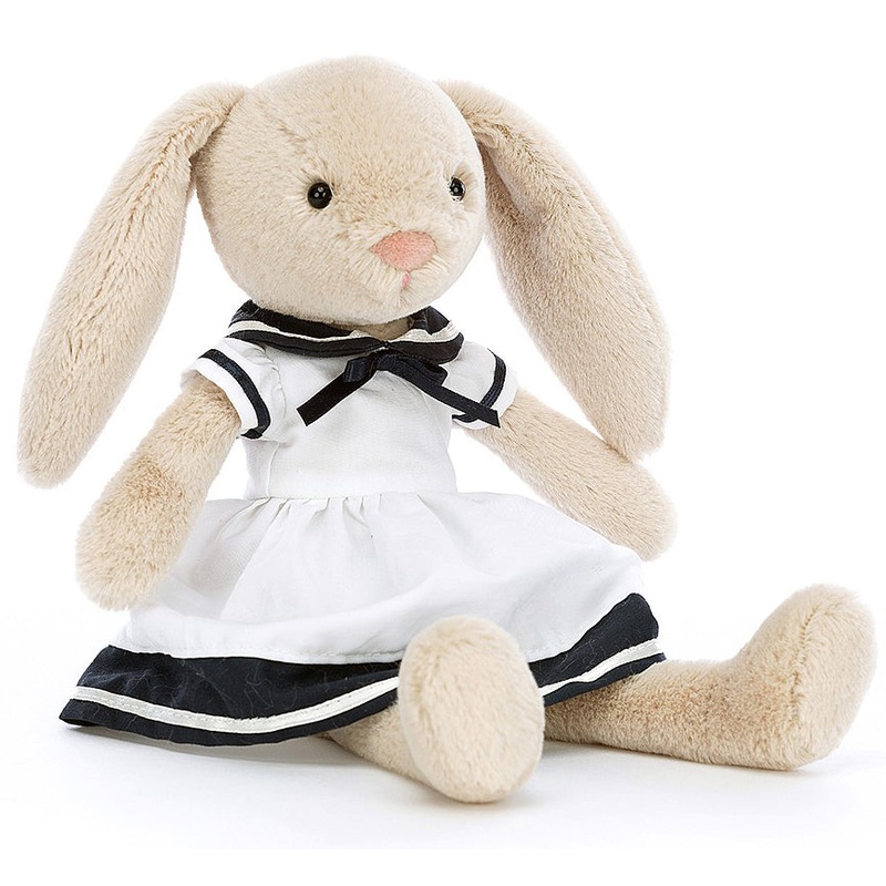 Jellycat Lottie Bunny Sailing, 11″