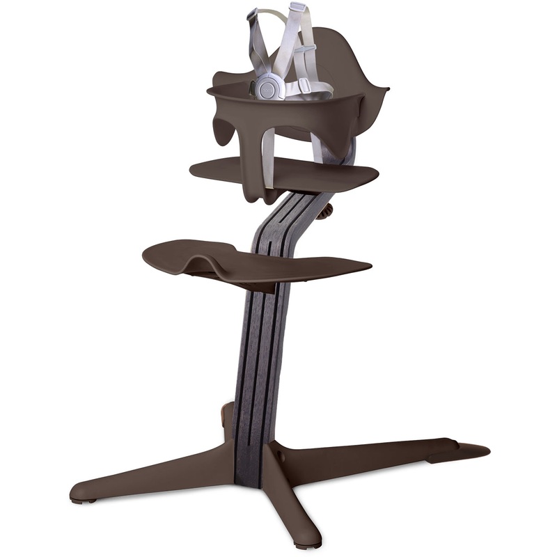 Nomi Highchair – Coffee/Black Oak