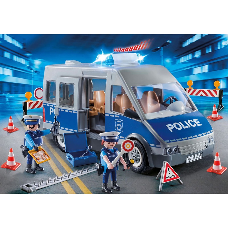Playmobil Policemen with Van