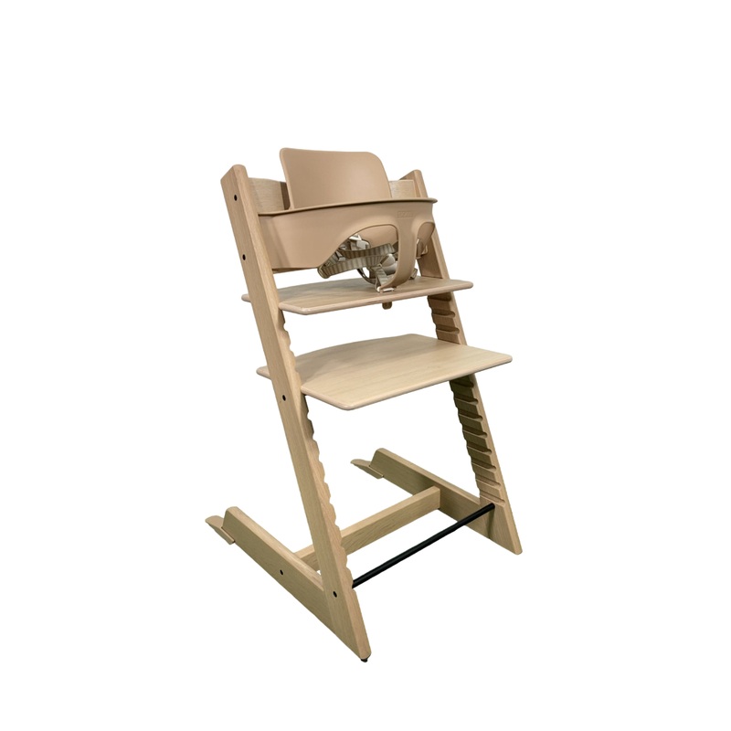 Stokke Tripp Trapp High Chair With Baby Set, Oak Natural, 1