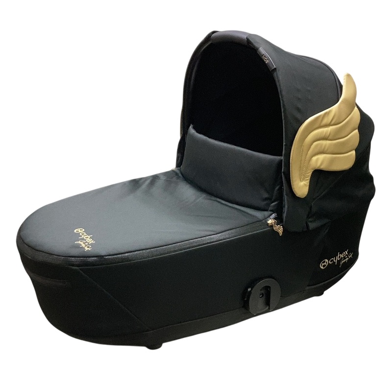 Cybex MIOS LUX Carry Cot, Jeremy Scott Wings, Black