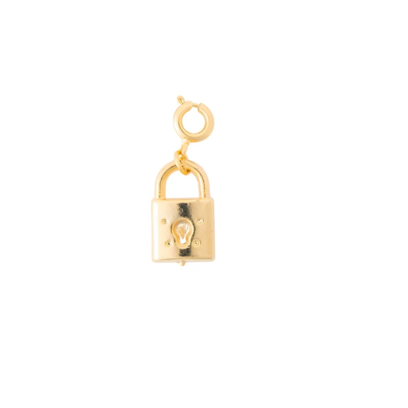 Gold Locket Charm