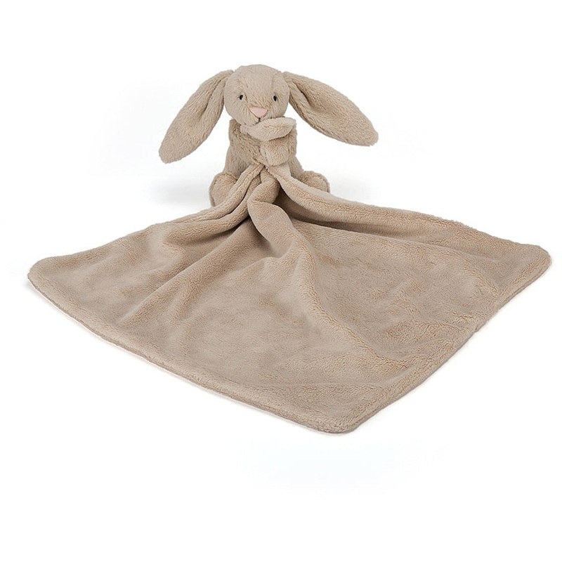 Jellycat Bashful Beige Bunny Soother, 13″