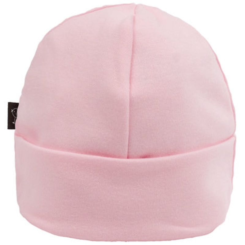 Kushies Cotton Baby Cap, 3-6m – Pink