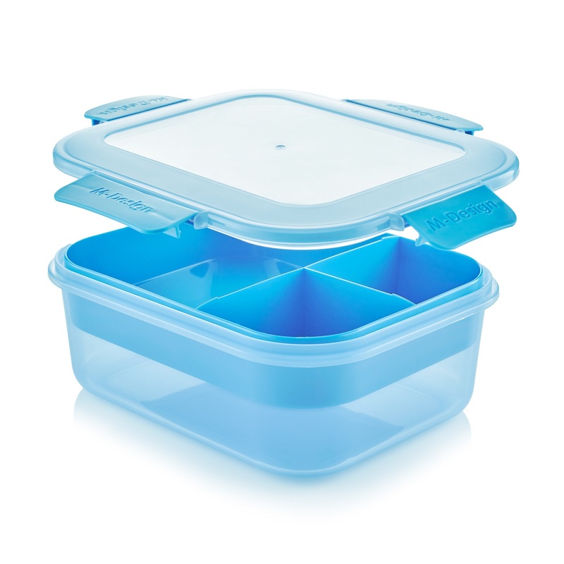 M Design Lunch Box, 2.1 Liter – Blue