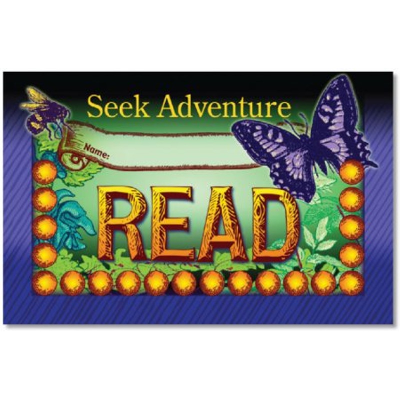 Seek Adventure: Read Incentive Punch Cards