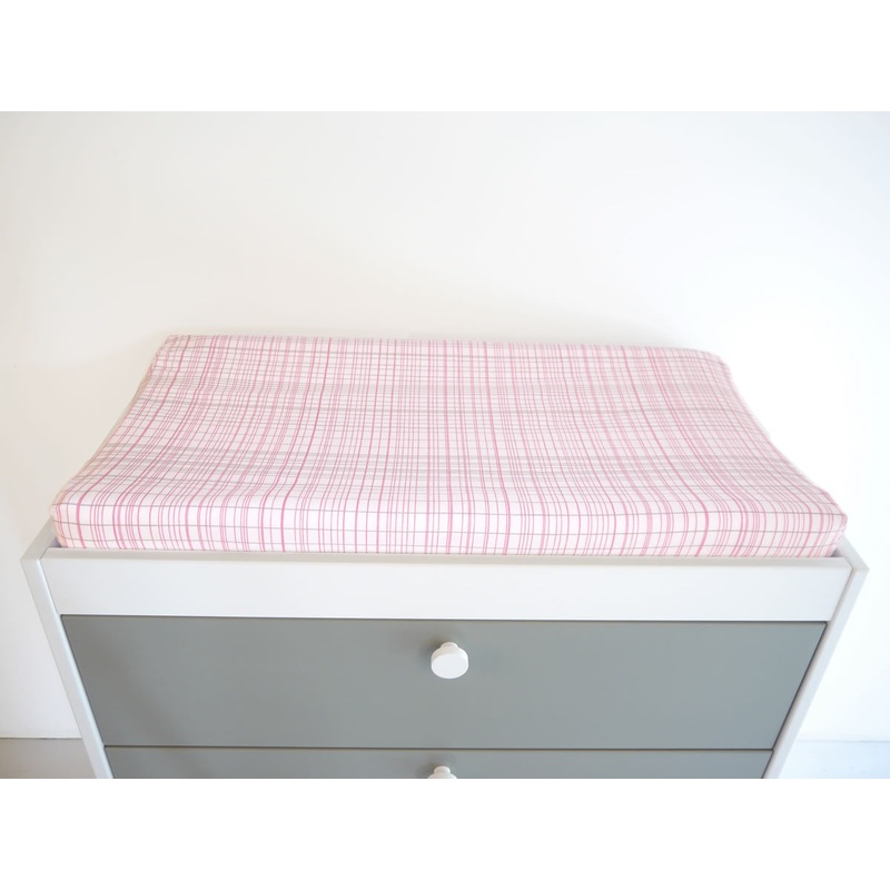 Spot On Square Hashtag Changing Pad Cover – Pink