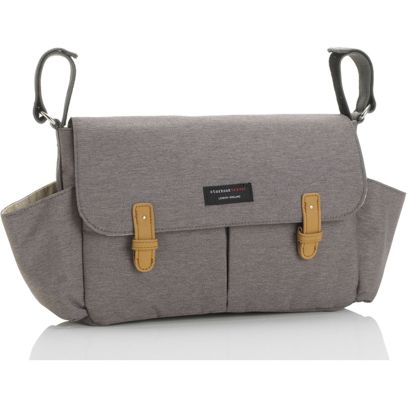 Storksak Travel Stroller Organizer – Grey