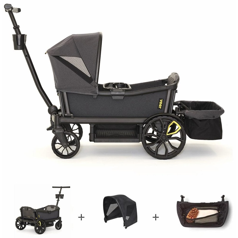 Veer Cruiser Bundle (Cruiser, Basket, Canopy) XL