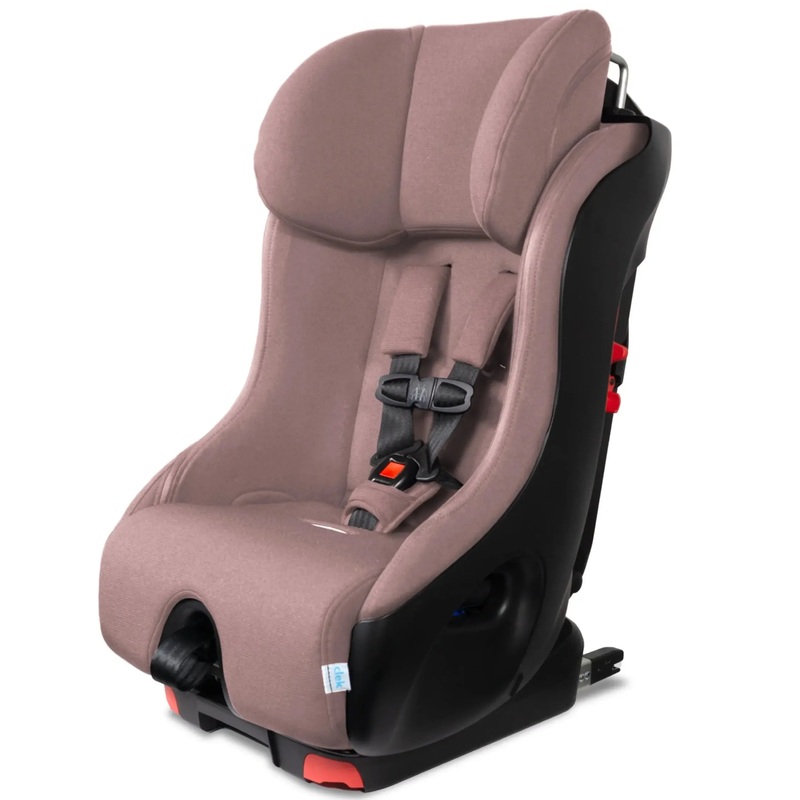 Clek – Foonf Convertible Car Seat – Vintage Ziip (Flame Retardant Free)