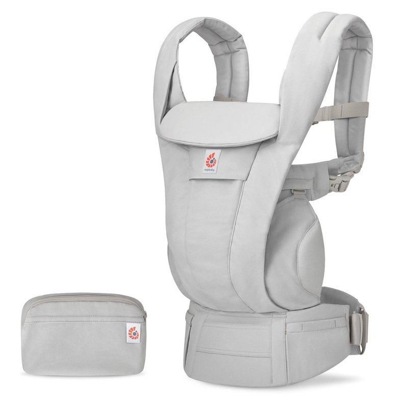 Ergobaby Omni Deluxe Baby Carrier, Cotton – Pearl Grey