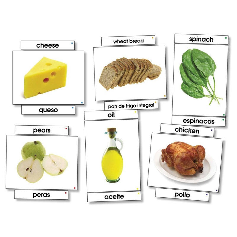 Food Language Cards