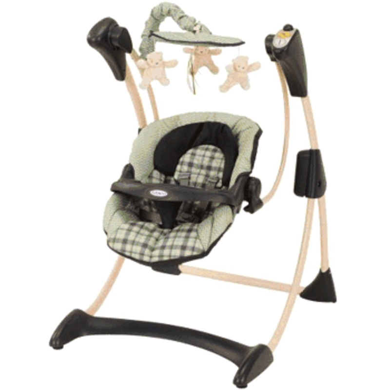 Graco Silhouette Swing 1C00MNS in Moonstruck