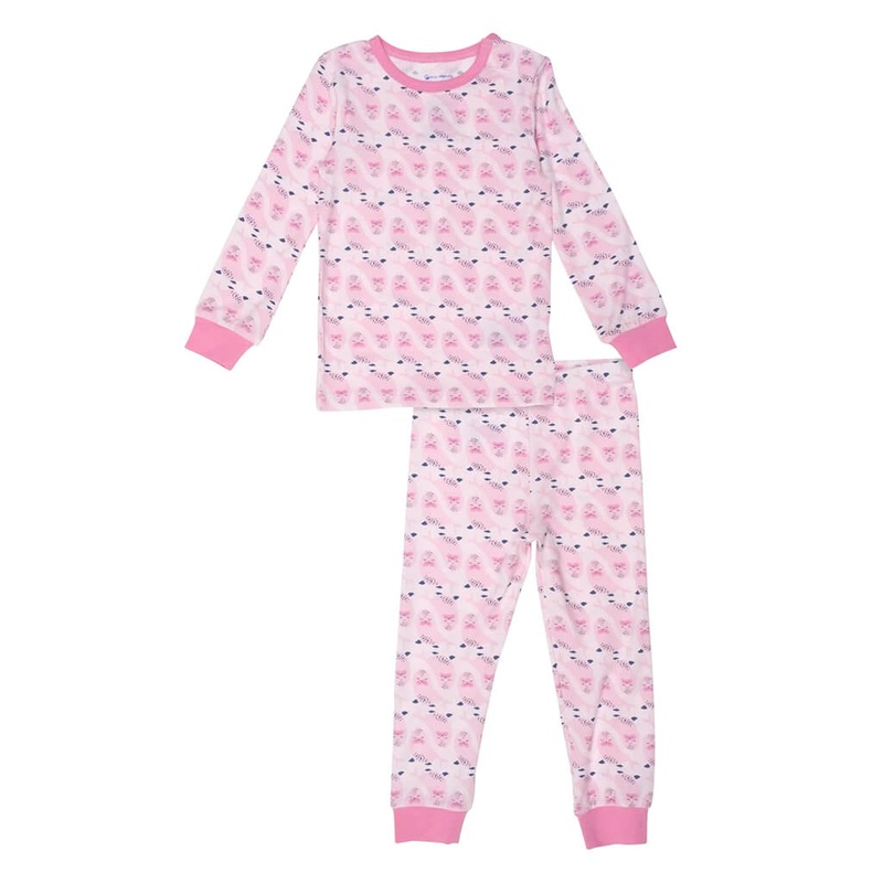 Modal 2 Piece Pajamas Signed Sealed Delivered Pink