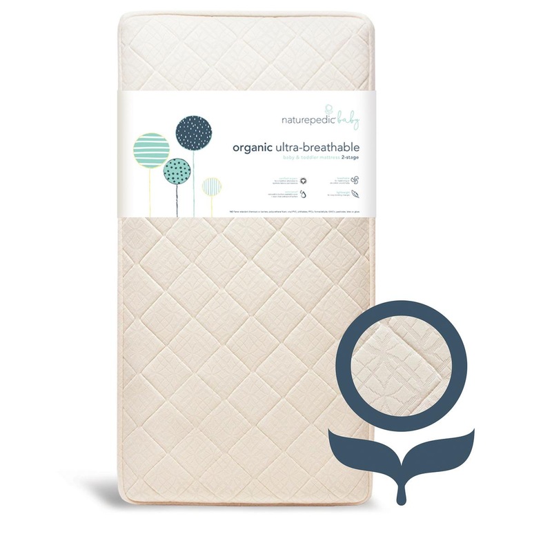 Naturepedic Breathable Ultra 2-Stage Crib Mattress – Innerspring