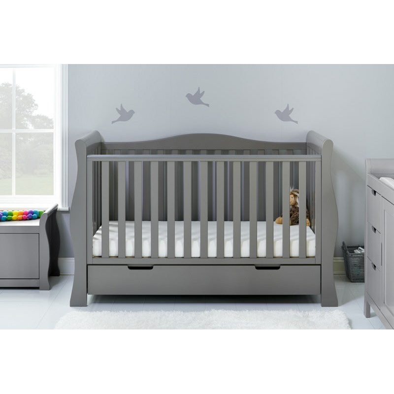 Obaby Stamford Luxe 4 Piece Room Set – TAUPE GREY
