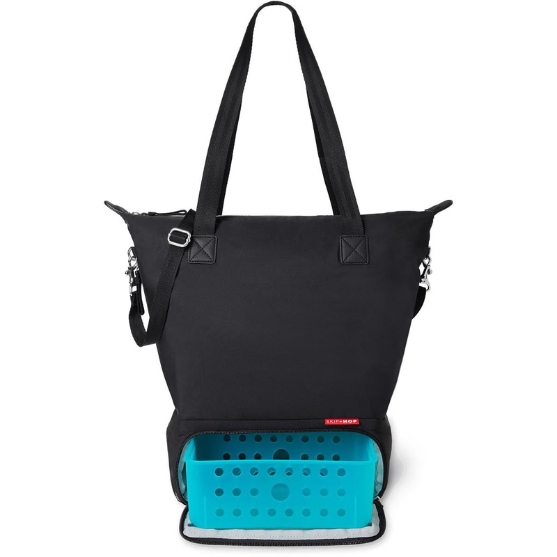 Skip Hop TRAY CHIC Dry & Store Pump Bag – Black